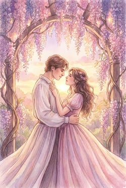 Wisteria Connects Hearts