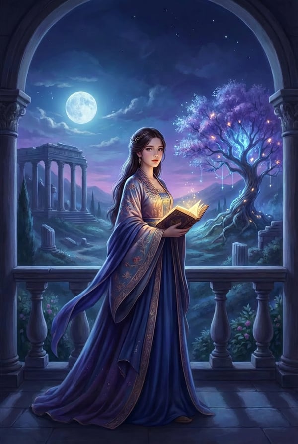 guardian-of-legends-beneath-the-moonlight-and-magic-tree