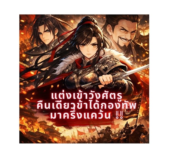 แต่งเข้าวังศัตรูคืนเดียว-ข้าได้กองทัพมาครึ่งแคว้น